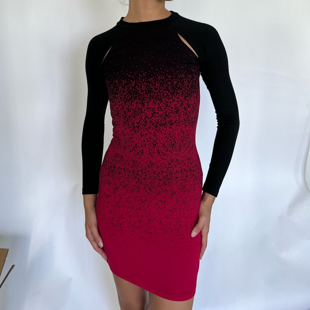 French connection long sleeve dress
